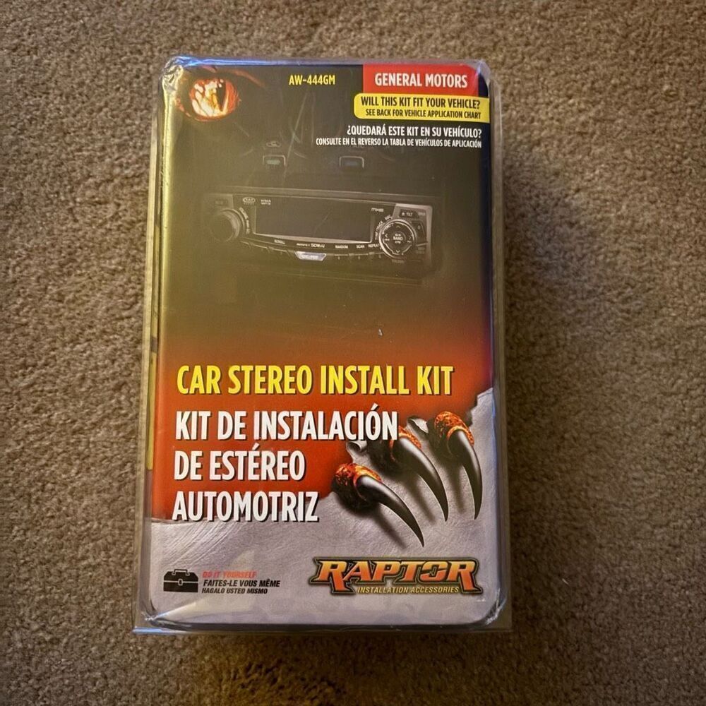 Raptor Car Stereo Installation Kit AW-444GM General Motors *New*